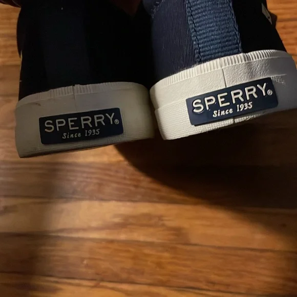 Sperry Top-Sider Slip on Boat Shoes Women 7.5  Navy Blue Ladies STS81904 - Picture 6 of 8